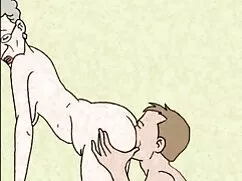 Semen goteando señor ...